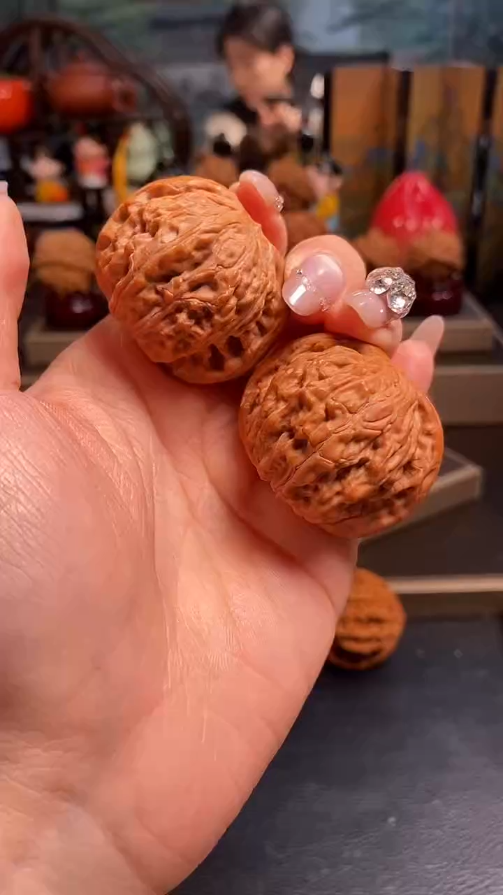 【闪购商品】文玩核桃吊坠K296磨盘40