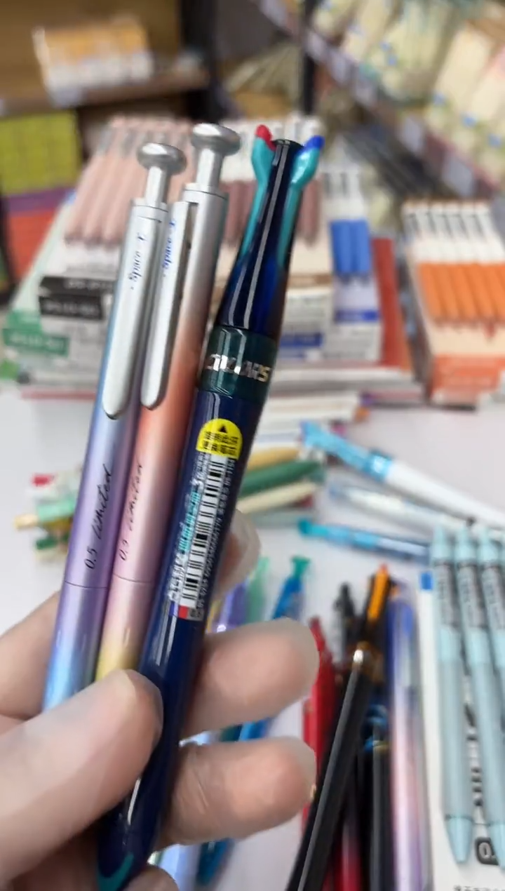 石头DS-0156A2--红银杆+蓝银各1支+ds-6254蓝绿--1支