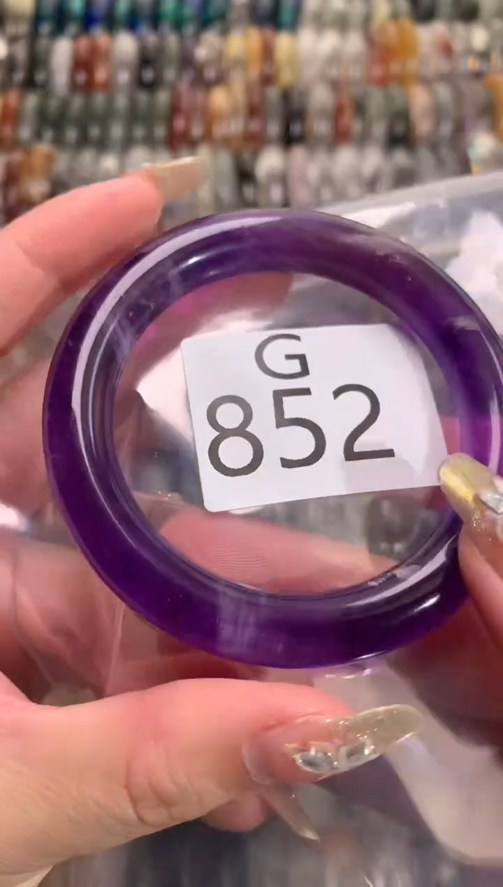 【闪购商品】水晶水晶手镯未镶嵌852-55