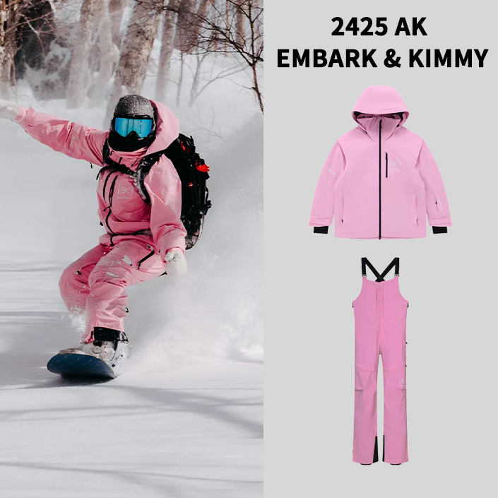 逸滑|W25AK EMBARK KIMMY2L 夹棉女款雪服雪裤防水防风加厚