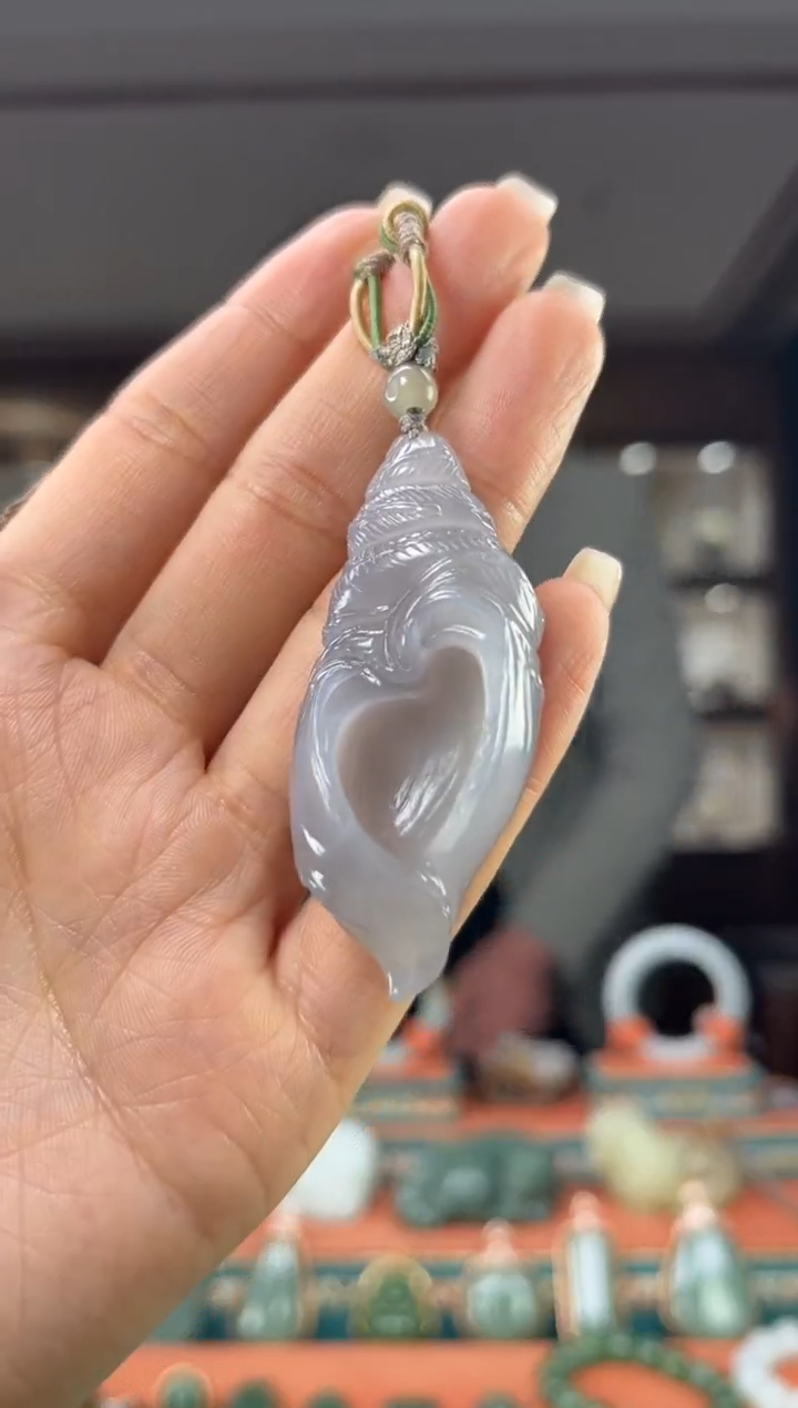 颈饰未镶嵌和田玉佩佩