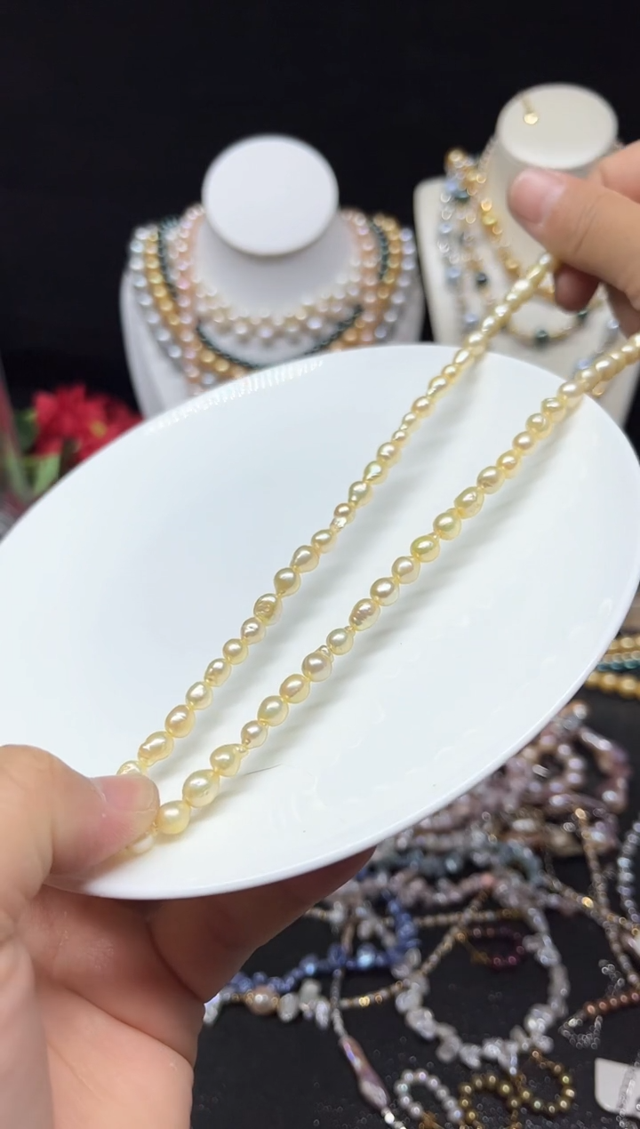 【闪购商品】淡水珍珠颈饰未镶嵌多人