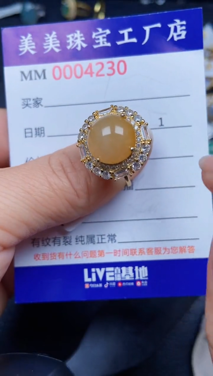 【闪购商品】翡翠颈饰银S925镶嵌4230