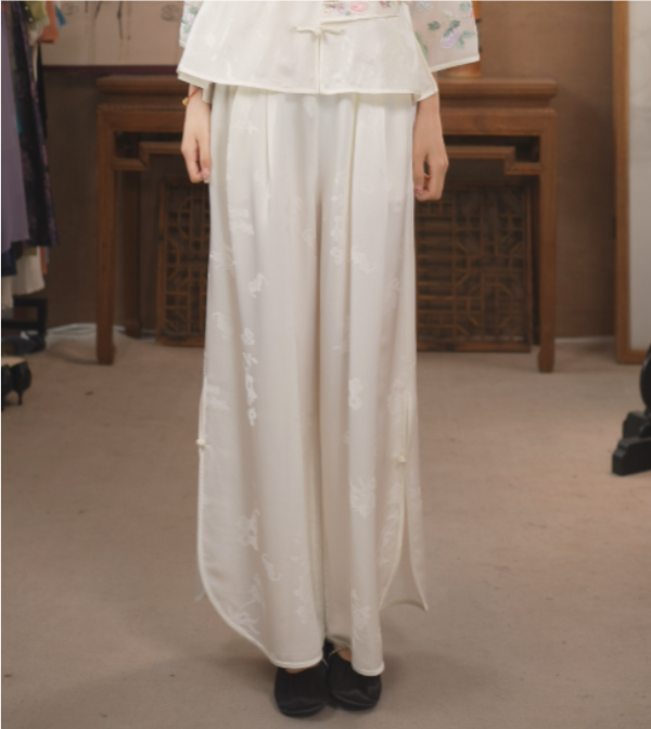 JIXIANGYIJIA/吉祥衣家棠溪新中式汉服阔腿裤952129911