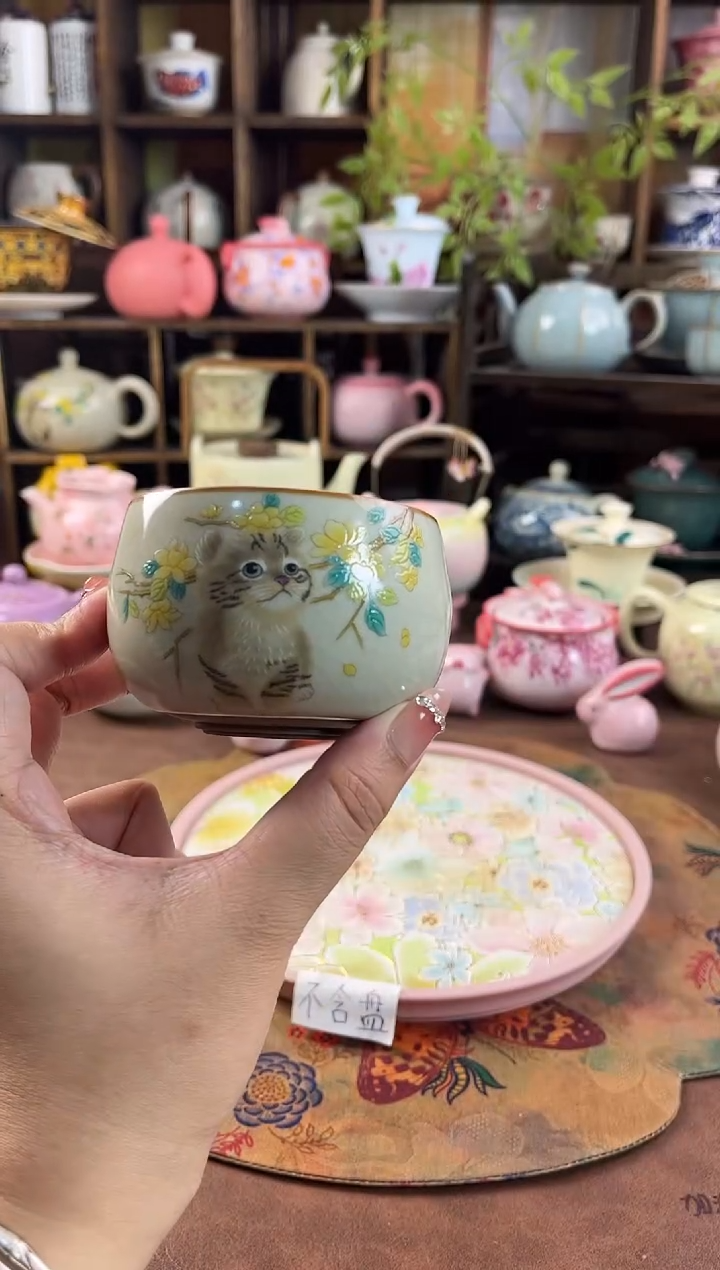 正品古道源猫咪主人杯