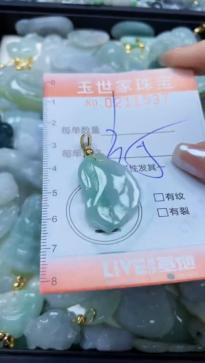 【闪购商品】翡翠颈饰未镶嵌闪购0211537
