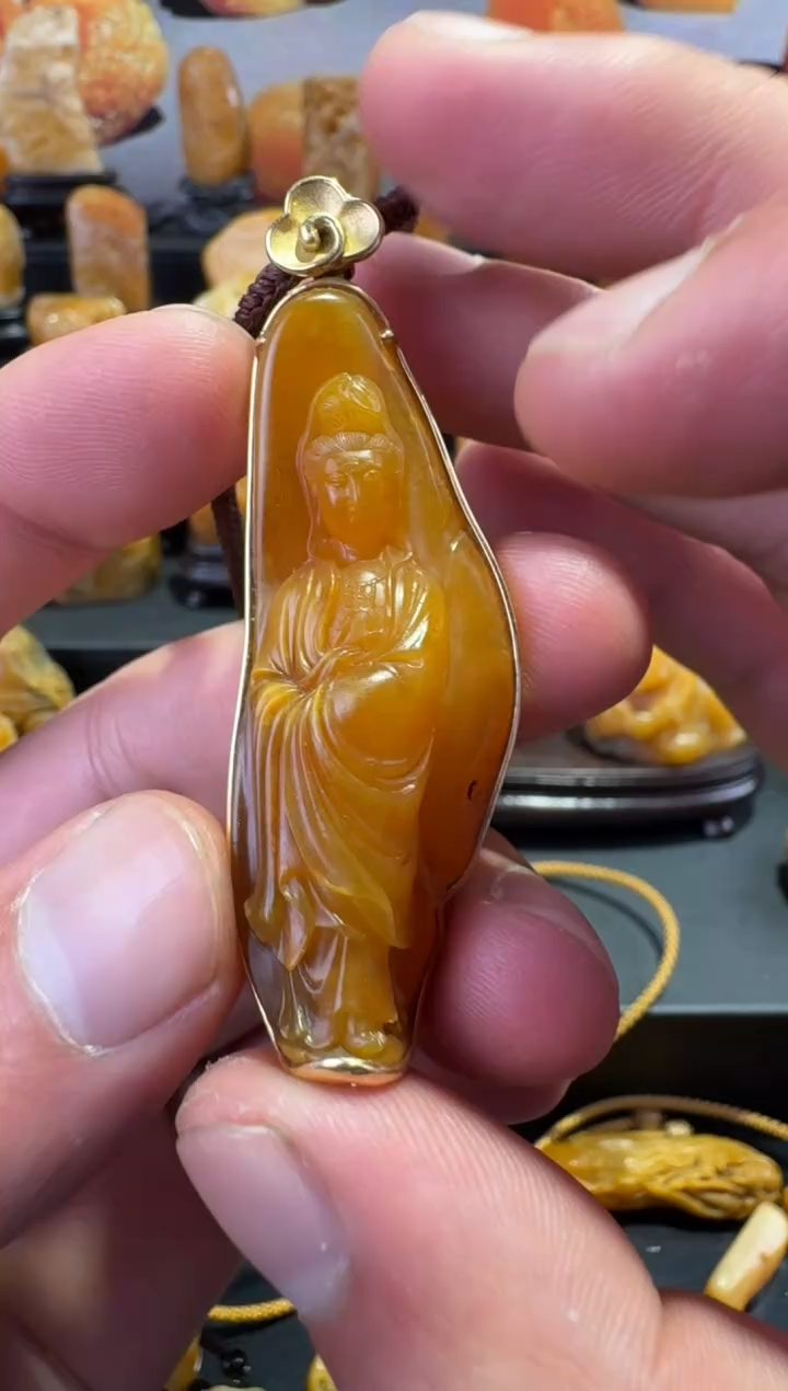 【闪购商品】田黄石半知田黄直播间