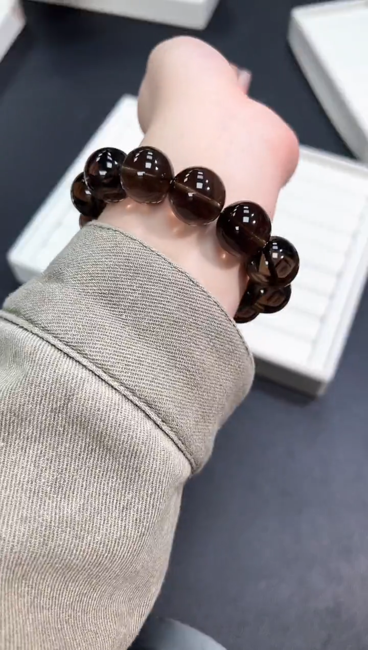 【闪购商品】水晶手串未镶嵌55t多样性发其一/1条17mm默认微瑕