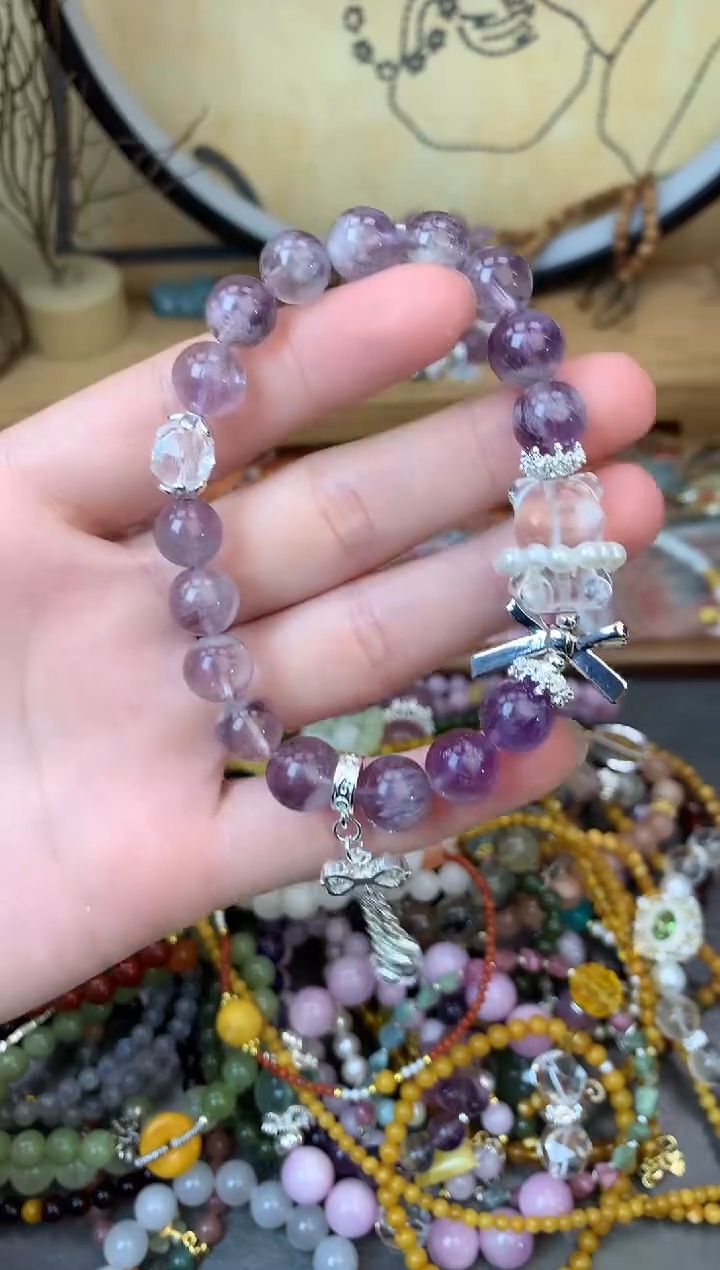 【闪购商品】紫晶手链未镶嵌284手串