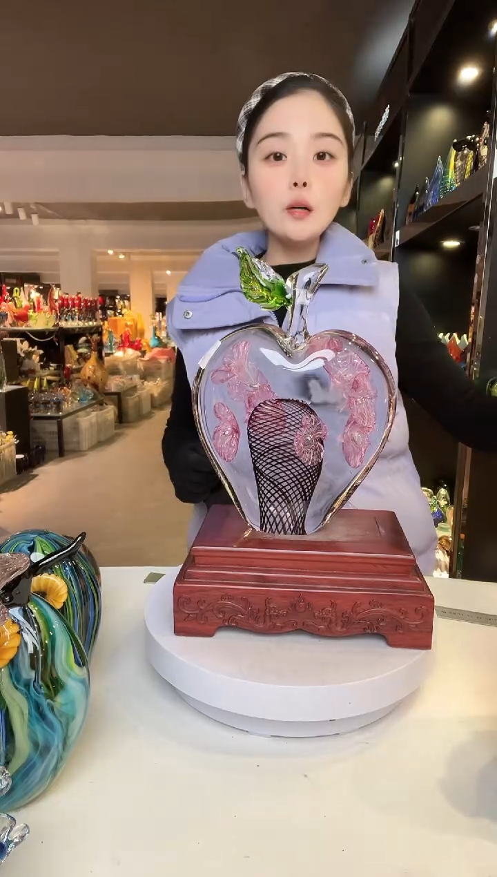 【闪购商品】茶盏琉璃摆件家居摆件