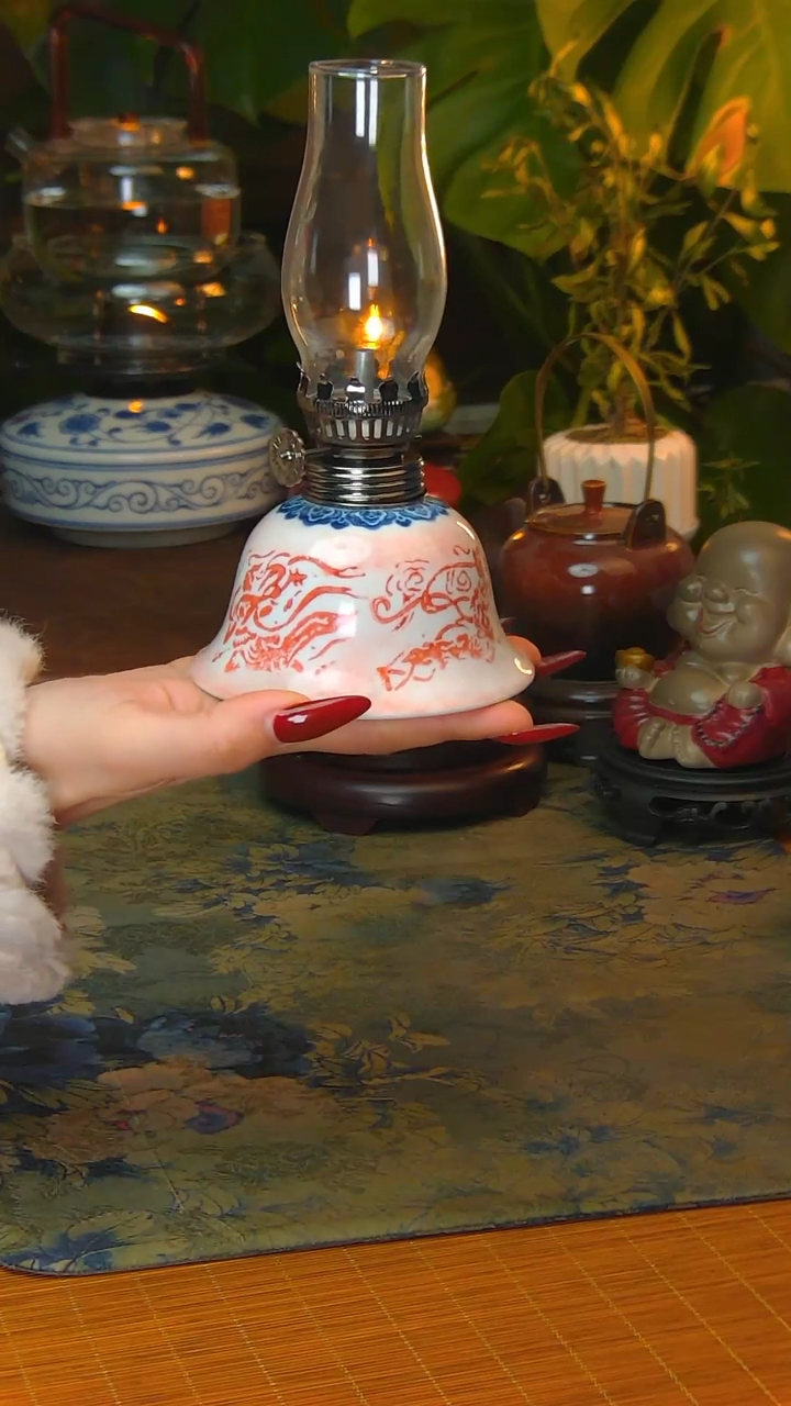 【闪购商品】景德镇陶瓷灯摆件