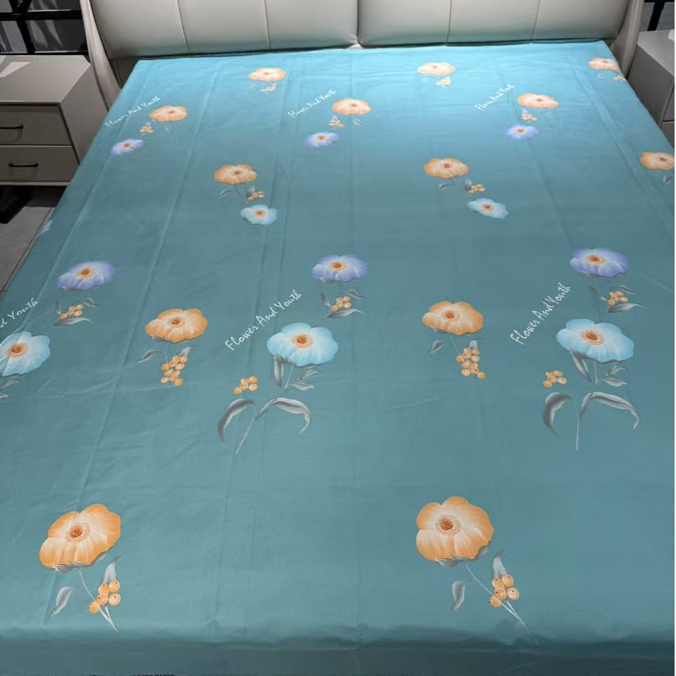 （粉丝专属）2.0*2.3田园小蓝花大布头