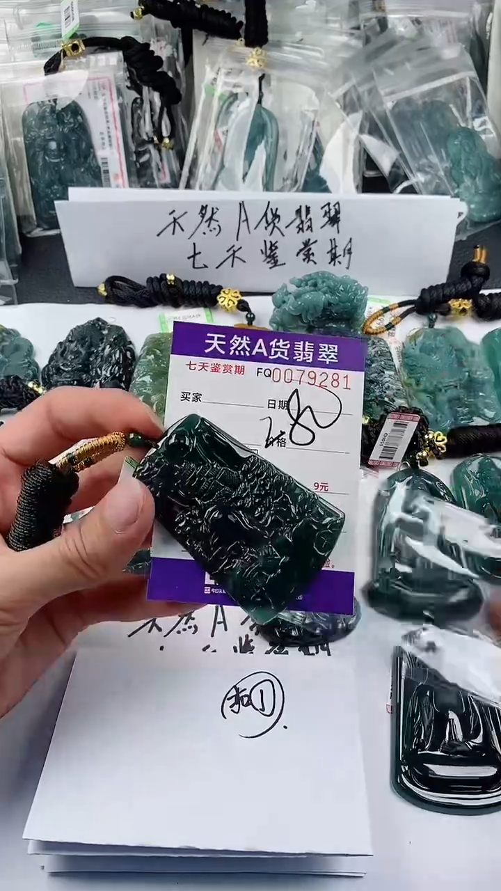 【闪购商品】翡翠颈饰未镶嵌            