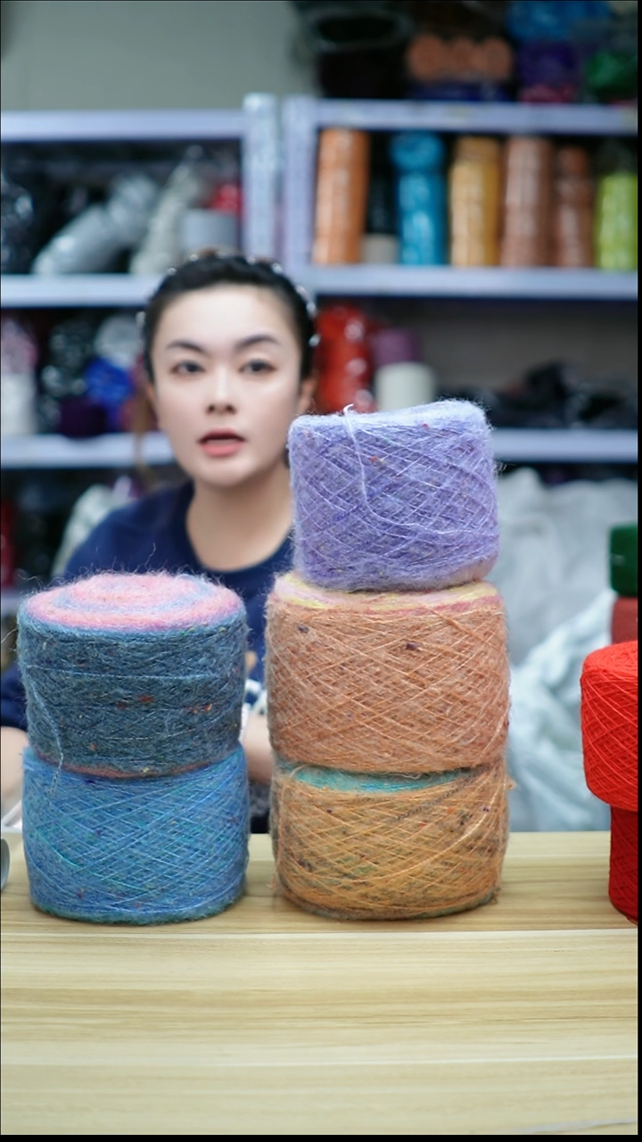 羊毛欢姐手编线A822