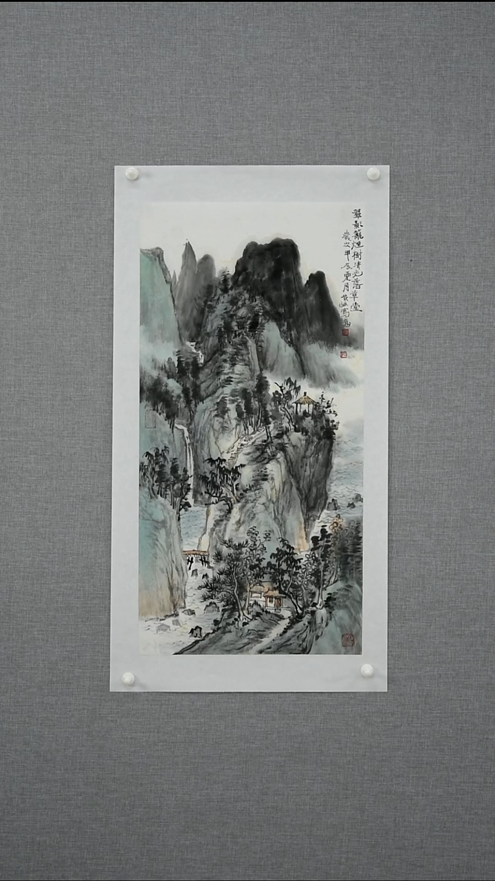 【闪购商品】绘画戴建民-山水-2.1平尺-07