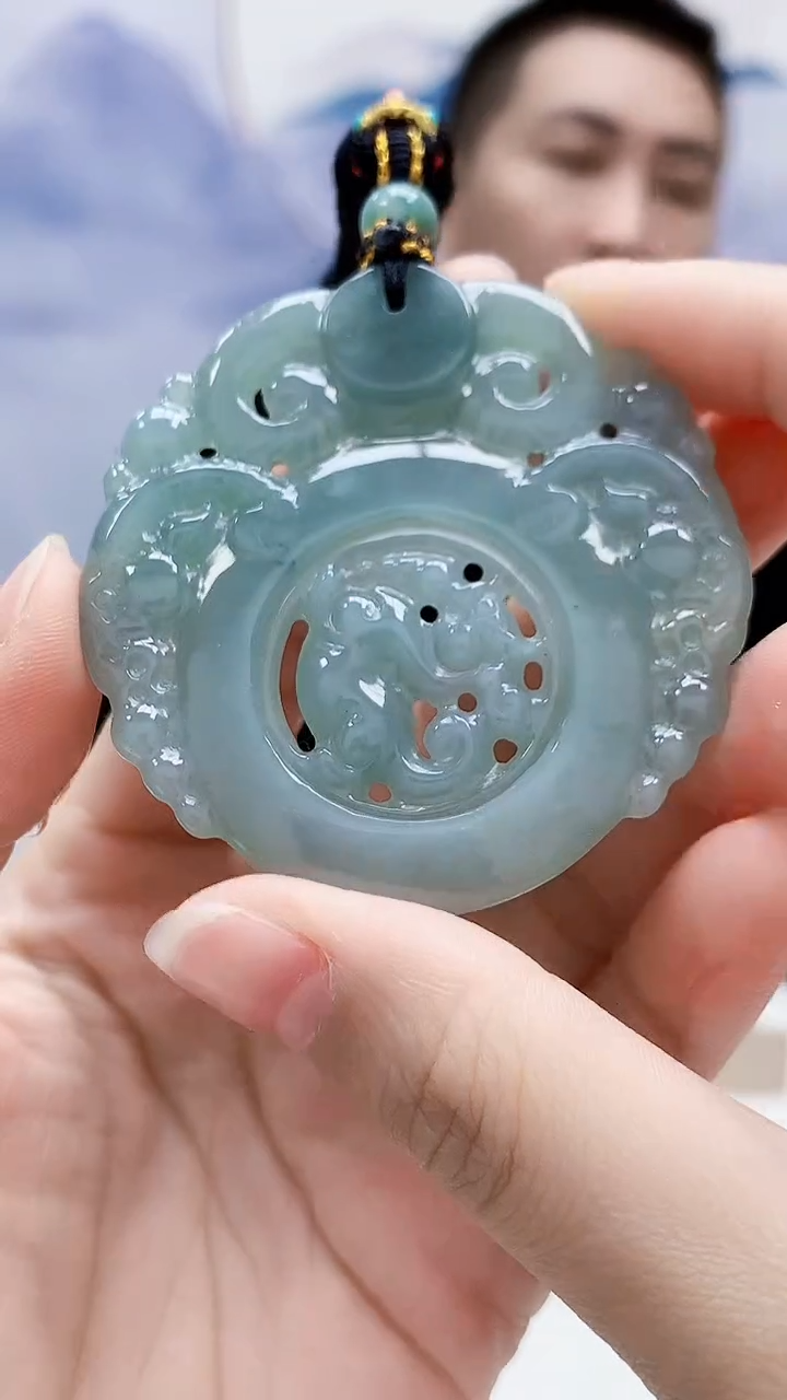 未镶嵌定制翡翠4831lr-毛货挂件11