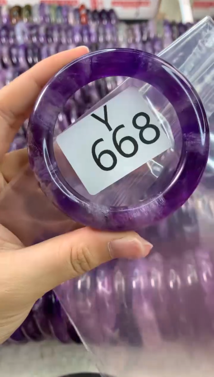 【闪购商品】水晶水晶手镯Y未镶嵌668-52