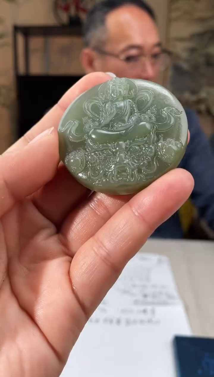 【闪购商品】定制和田玉多样性发货拍一发一23153