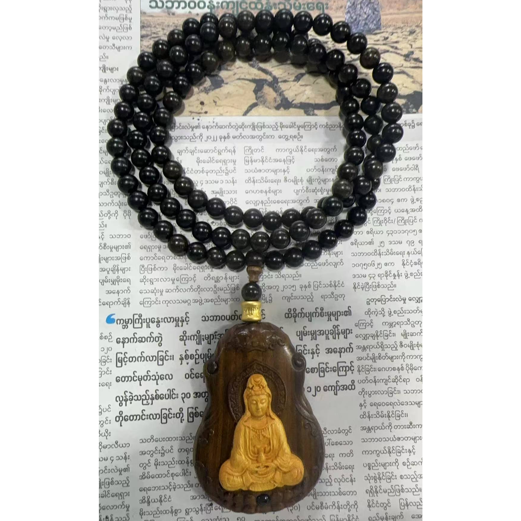 K05-（阿开严选）-成品木坠-多样性发货