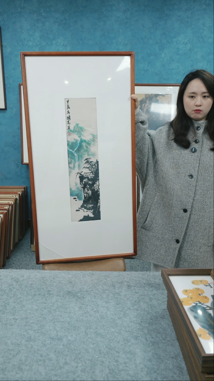 【闪购商品】国画100*50唐鹏高老师山水