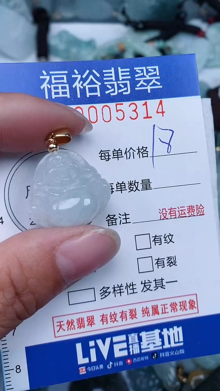 【闪购商品】翡翠颈饰未镶嵌...0005314