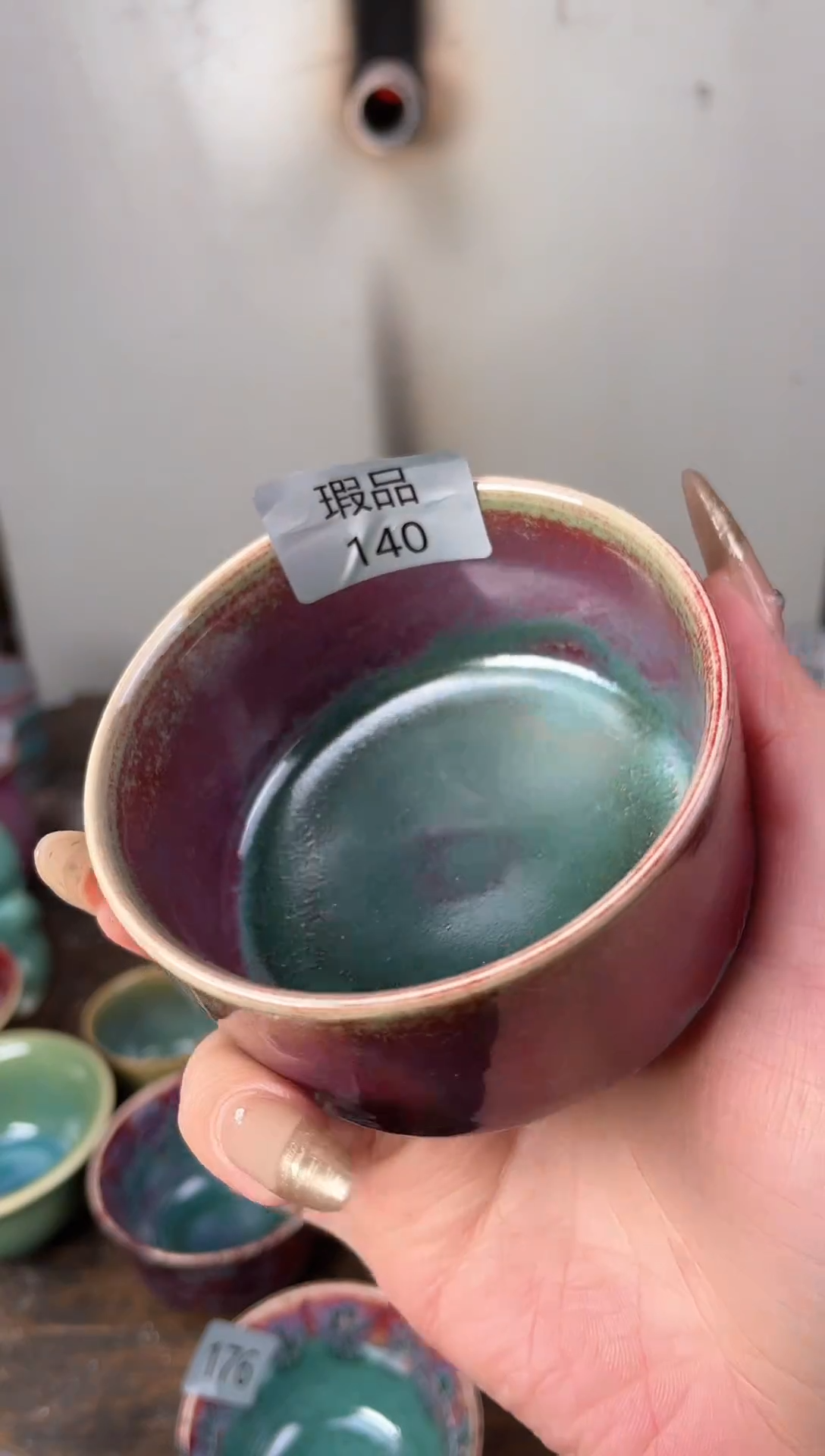 【闪购商品】摆件钧瓷手工茶器窑变