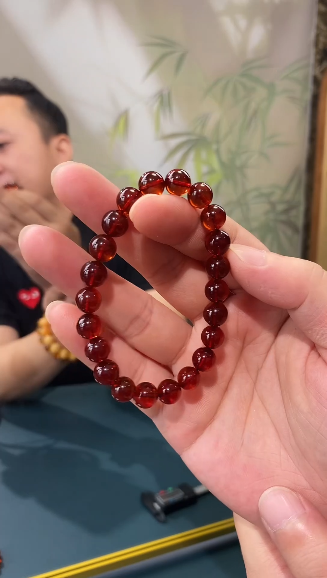 未镶嵌琥珀裸石8m+包邮