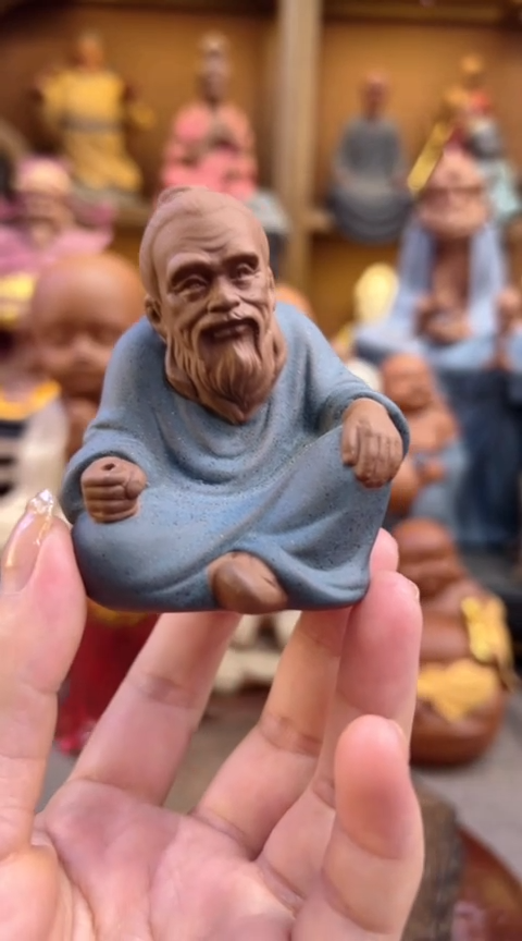 紫砂茶宠器闵茶宠摆件