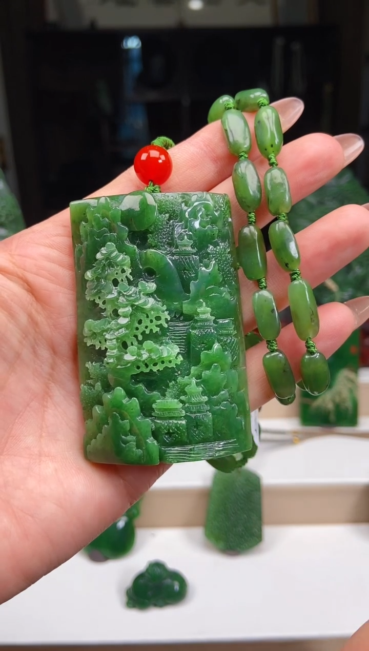 【闪购商品】和田玉挂件未镶嵌1