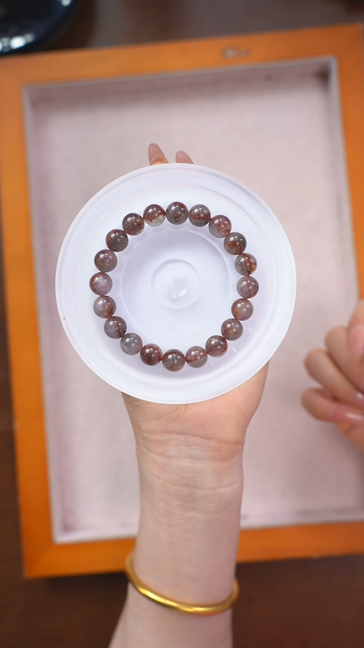 【闪购商品】水晶手链未镶嵌q169 极光23手链9mm+