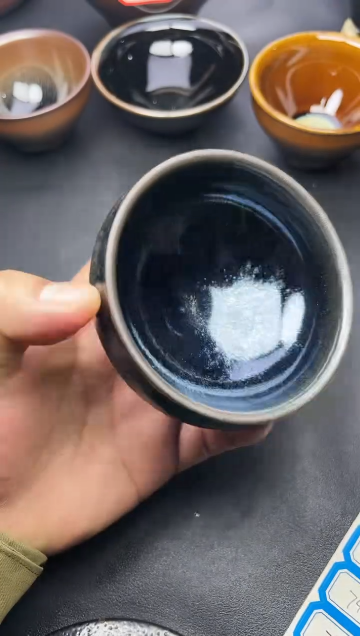 【闪购商品】茶盏17叶紫建盏叶紫