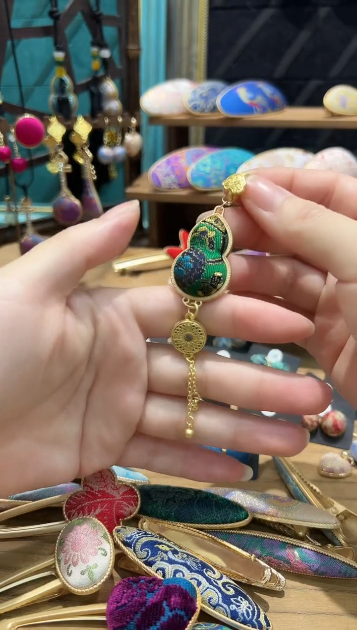 【闪购商品】【孤品车2.12】绿四达葫芦压襟孤品