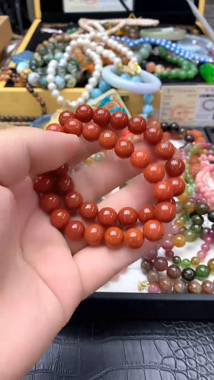 玛瑙/玉髓手链未镶嵌手链3