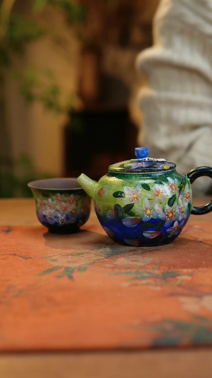 【闪购商品】瓷片1760景德镇手工手绘釉下彩高温瓷