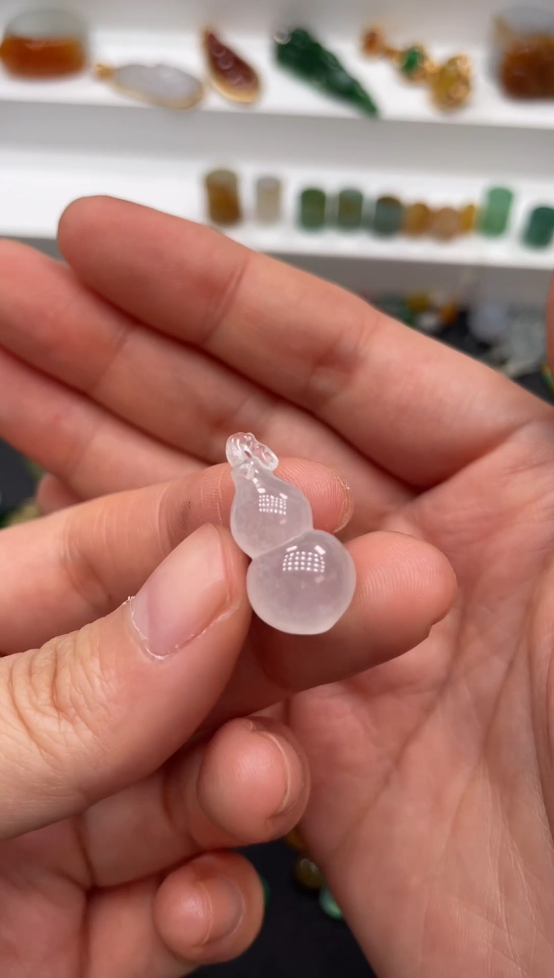 未镶嵌裸石翡翠格*呀天然缅甸a货翡翠裸石