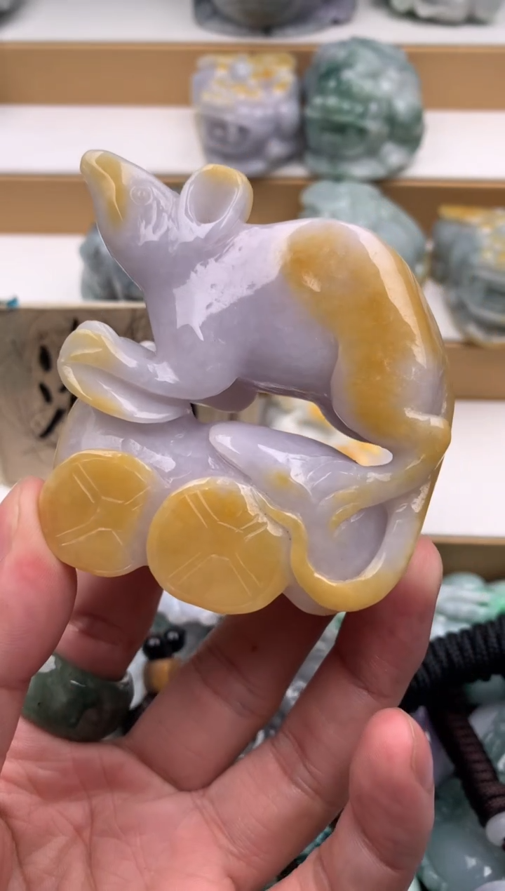 吊坠(不含链)未镶嵌翡翠1