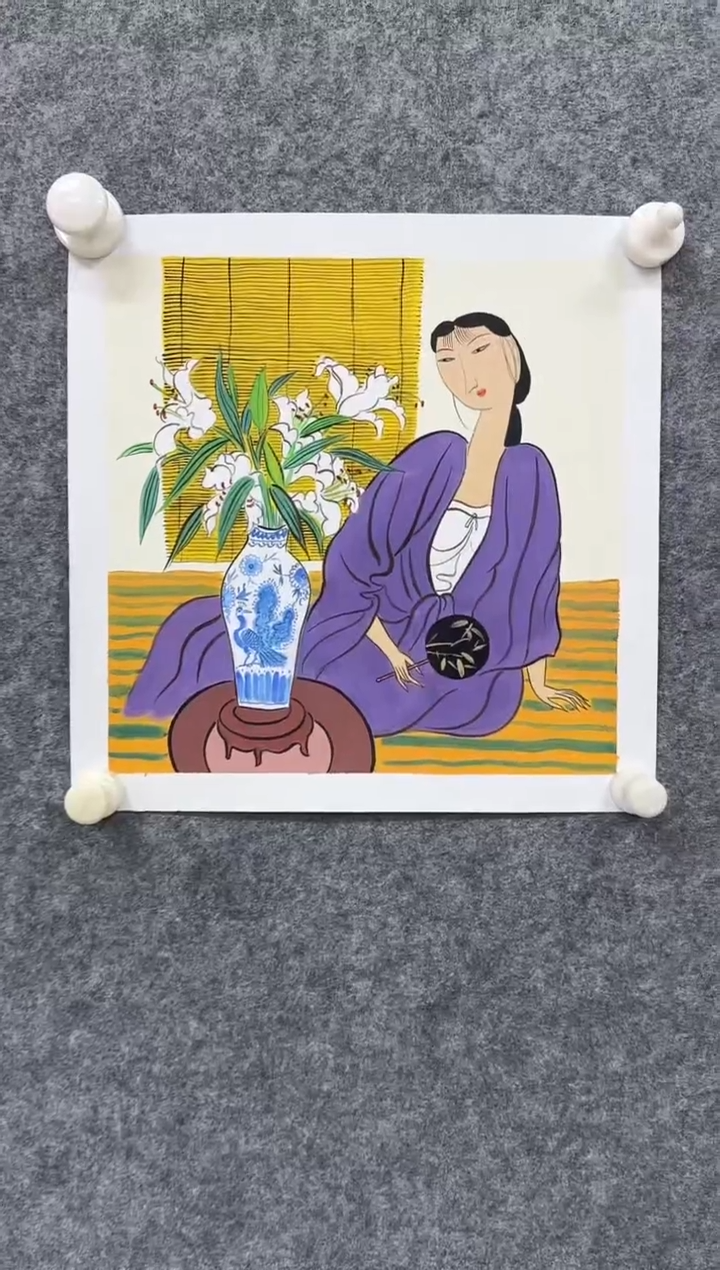 国画DH-NZS老师绘画作品
