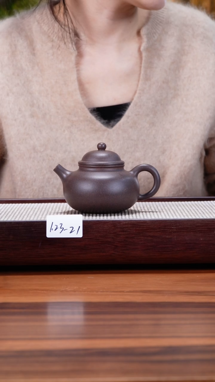 【闪购商品】紫砂茶壶1.23-21 清灰紫 容天230