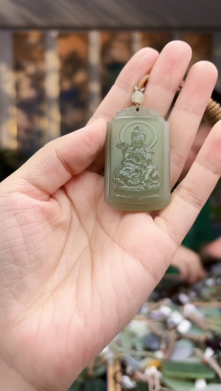 未镶嵌和田玉挂件拍一发一