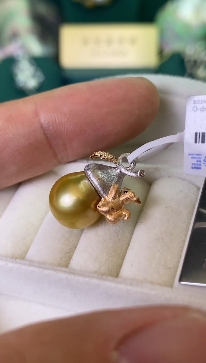 【闪购商品】海水珍珠颈饰银S925镶嵌12-13