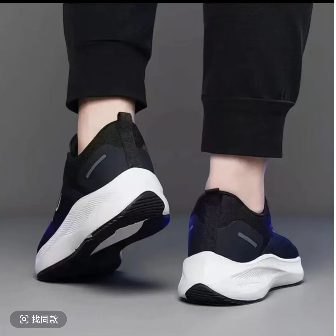 品牌断码透气网面潮鞋跑步鞋春季运动鞋通用休闲情侣减震潮流