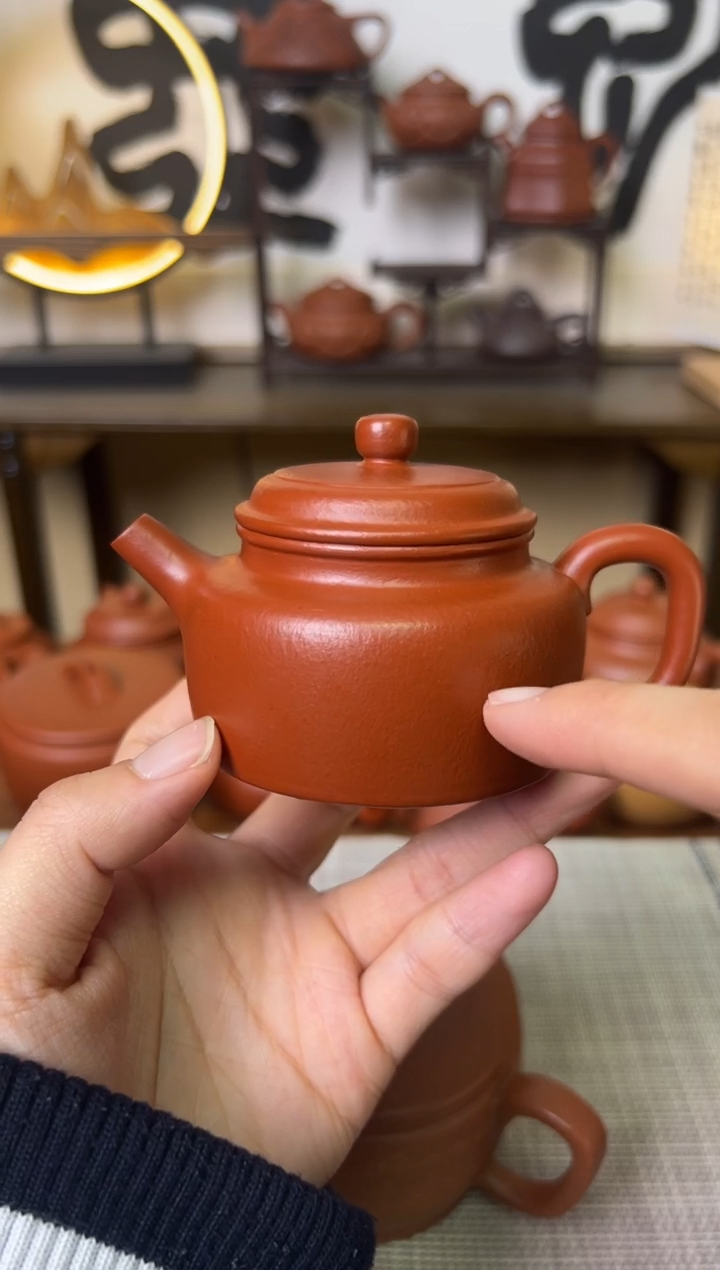 【闪购商品】朱泥茶壶朱泥德钟壶100CC-范亚云