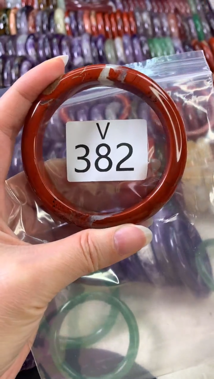 【闪购商品】水晶水晶手镯V未镶嵌386-62