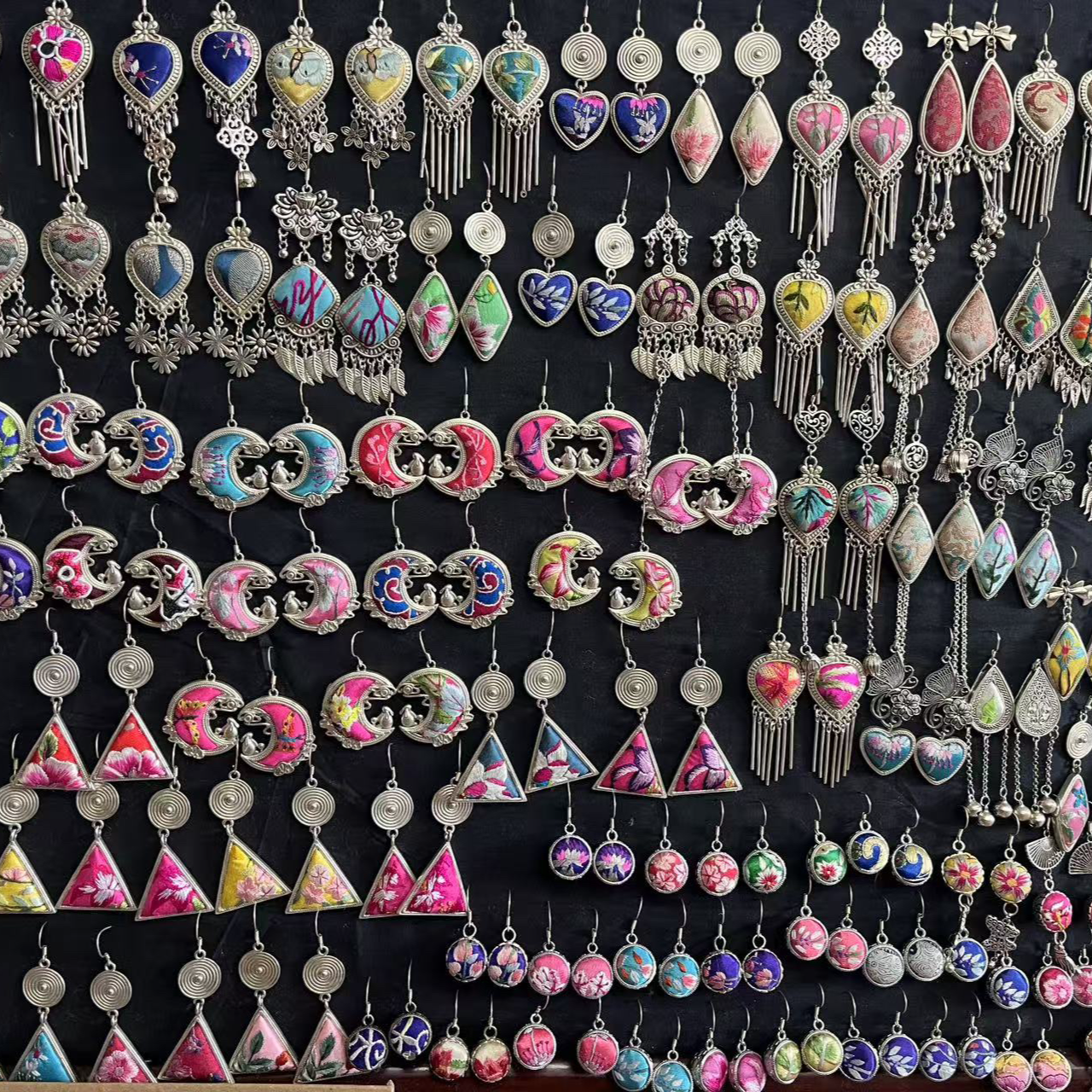 艺枝独秀民族风非遗老绣饰品