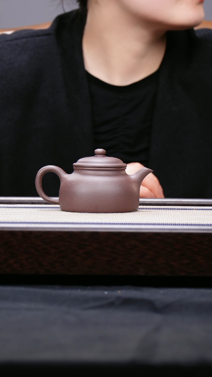 【闪购商品】紫砂茶壶四号井低槽青 怀隐壶 