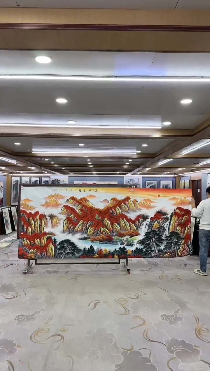 绘画一-刘雪红-大丈二-山水国画