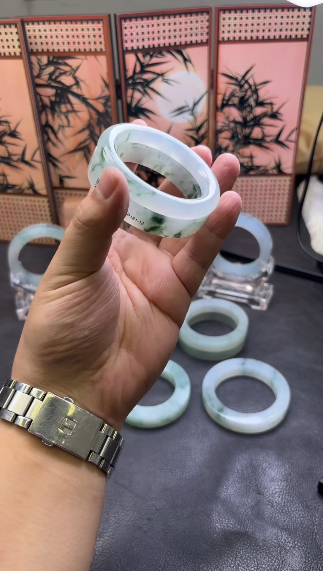 未镶嵌手镯定制翡翠W*多样性发货