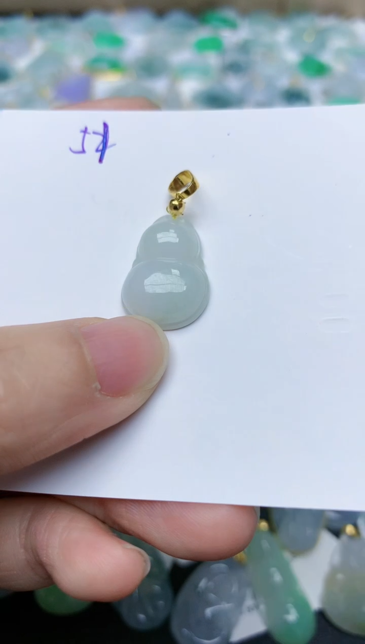 【闪购商品】翡翠颈饰合金天然翡翠A货    