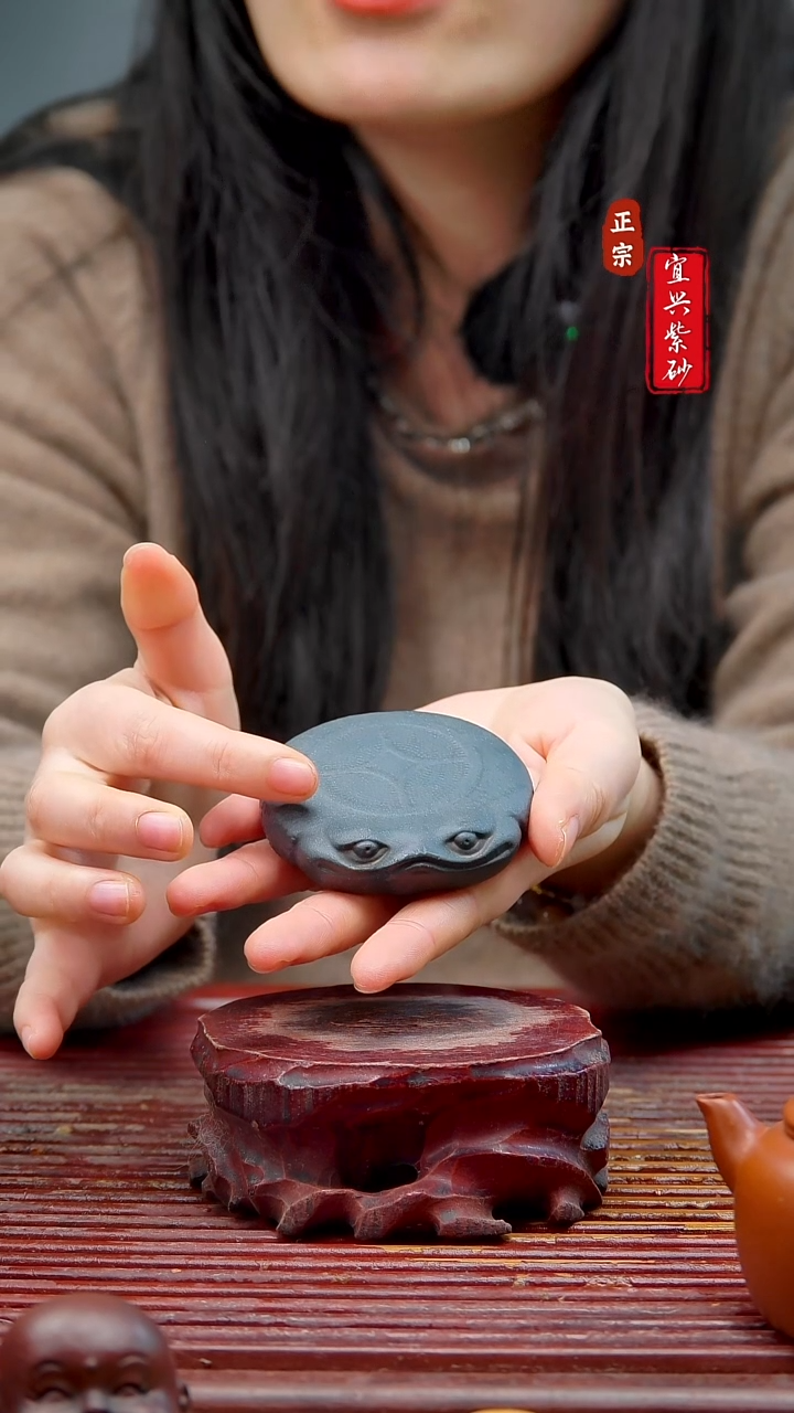 紫砂茶宠宜兴紫砂茶宠摆件