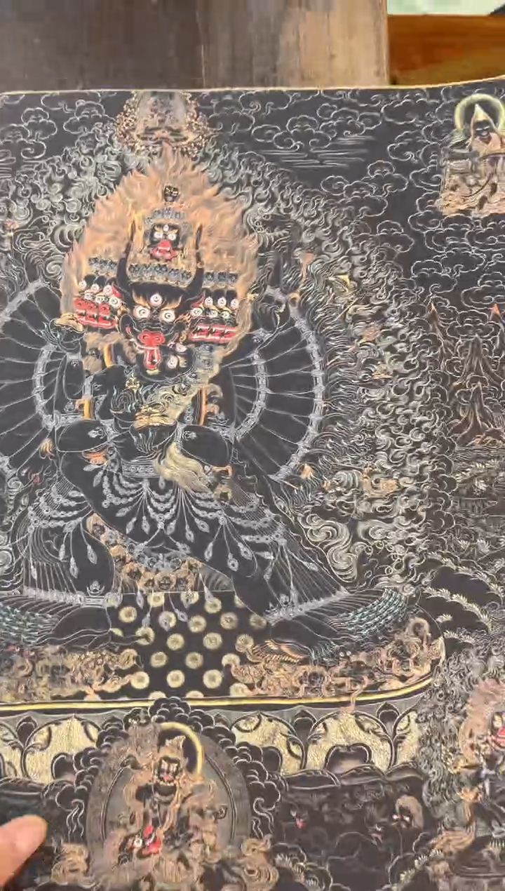 卷轴画刘洋画院老六专属w94